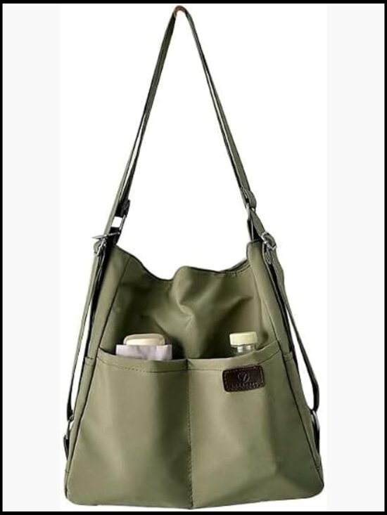 Convertible Backpack Tote 3-in-1 Nylon Travel Bag Large Capacity Shoulder main image 3